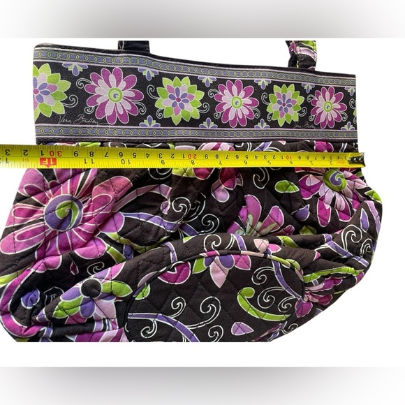 Vera Bradley Multicolor Floral Bag with Black Accents - Picture 6 of 11